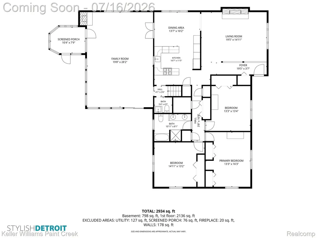 197 Perrydale Street Rochester Hills City MI 48306