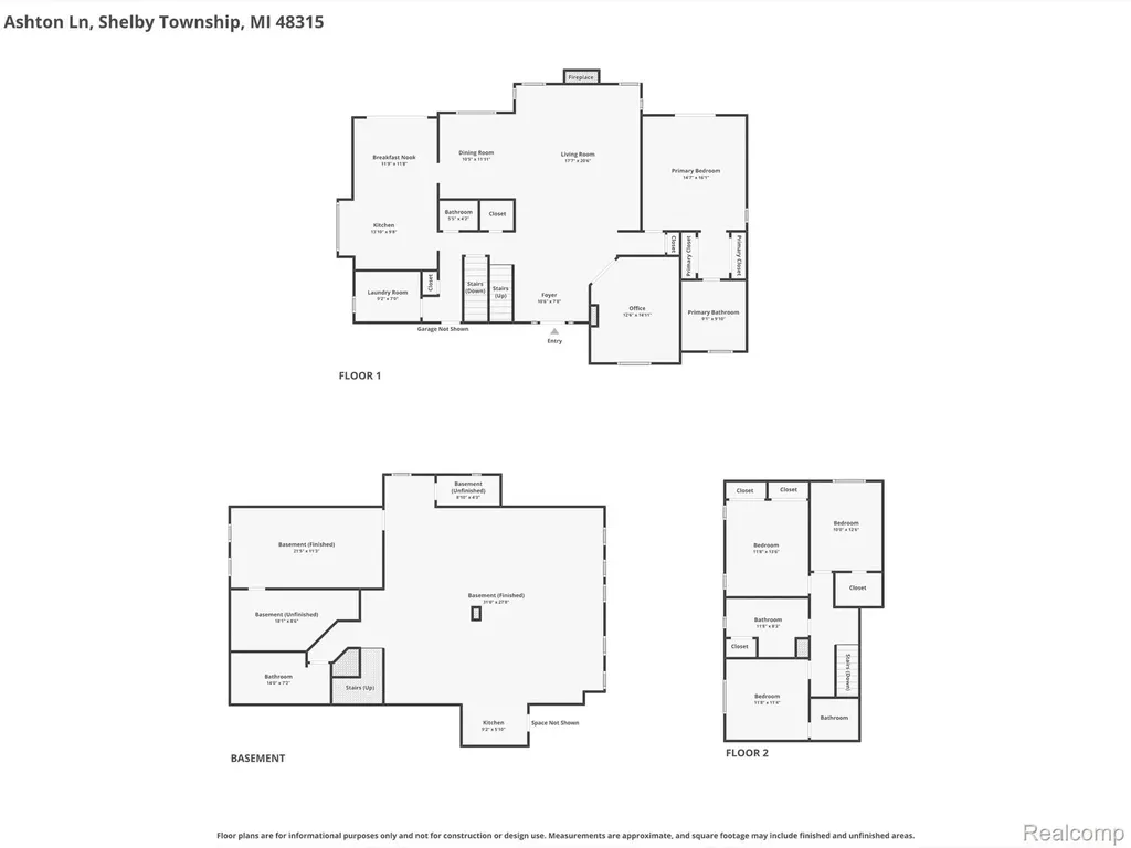 14751 Ashton Lane Shelby Charter Township MI 48315