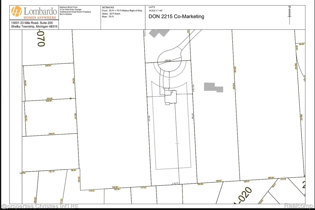 22150 Donnas Drive Lyon Charter Township MI 48178