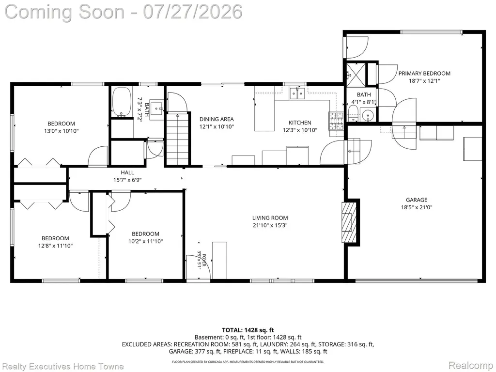 3425 Lomar Drive Fort Gratiot Charter Township MI 48059