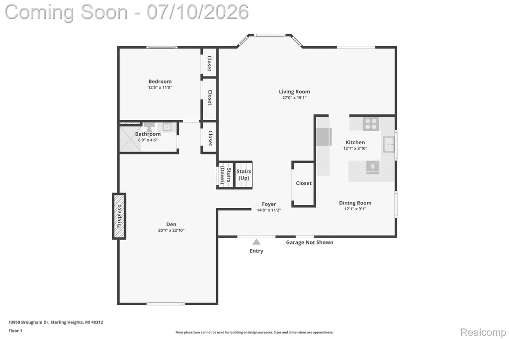 13959 Brougham Drive Sterling Heights City MI 48312