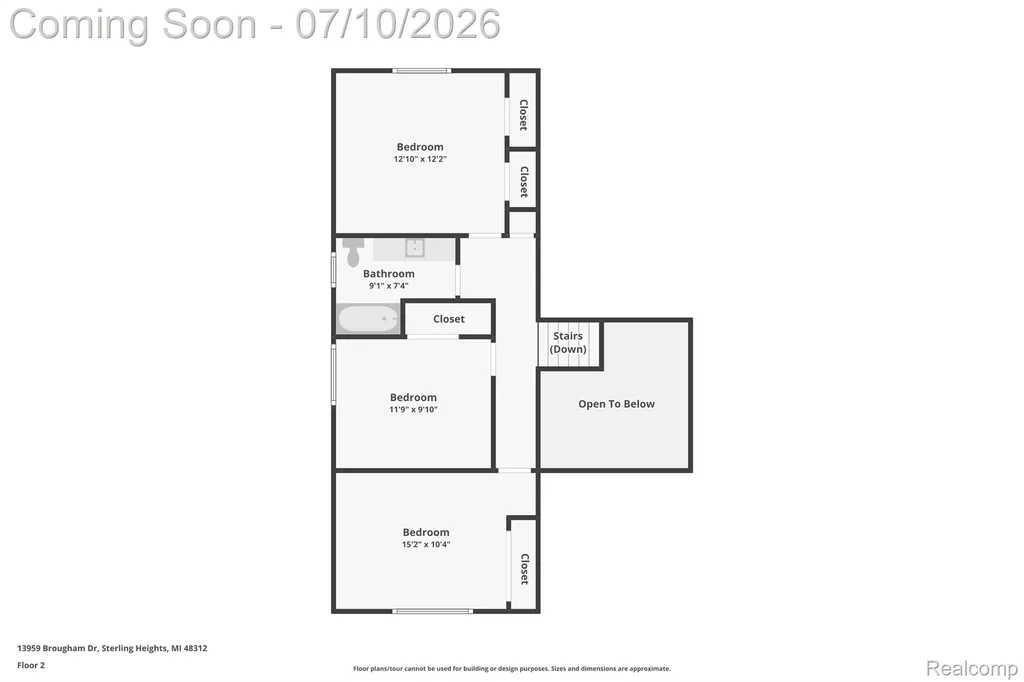 13959 Brougham Drive Sterling Heights City MI 48312