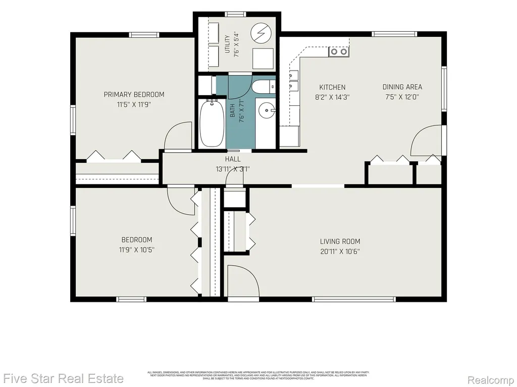 221 Athletic Street Forest Township MI 48463