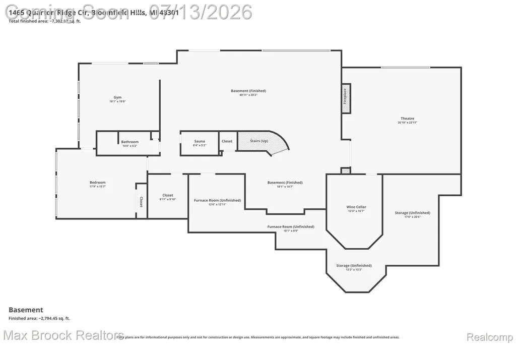 1465 Quarton Ridge Circle Bloomfield Hills City MI 48301