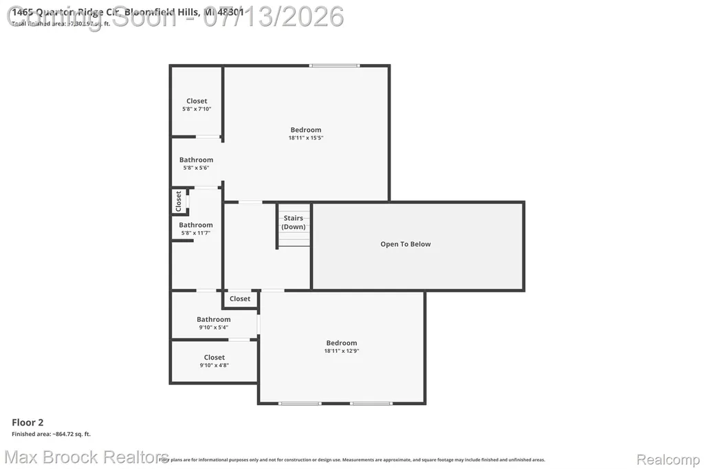 1465 Quarton Ridge Circle Bloomfield Hills City MI 48301
