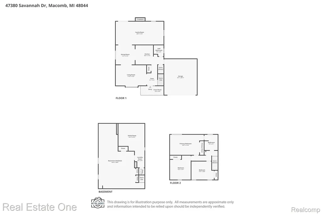 47380 Savannah Drive Macomb Township MI 48044