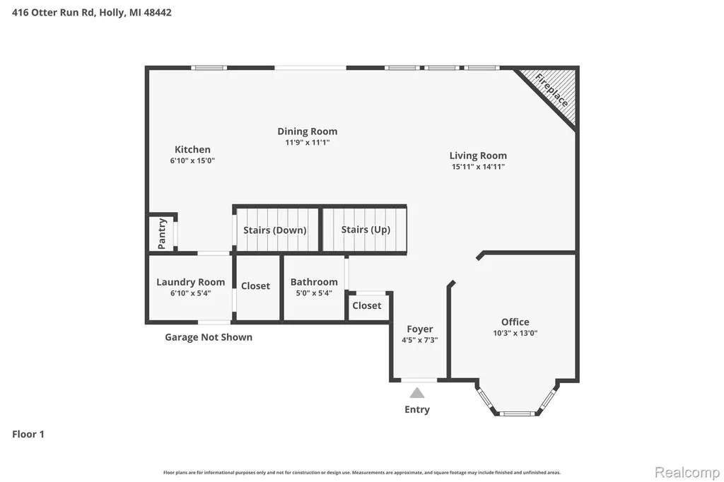 416 Otter Run Road Holly Township MI 48442