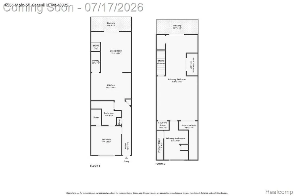6551 Main Street Caseville City MI 48725