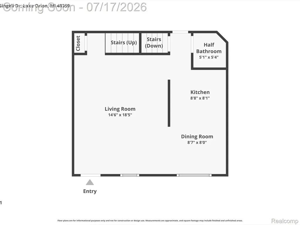 3404 Gingell Drive Orion Charter Township MI 48359