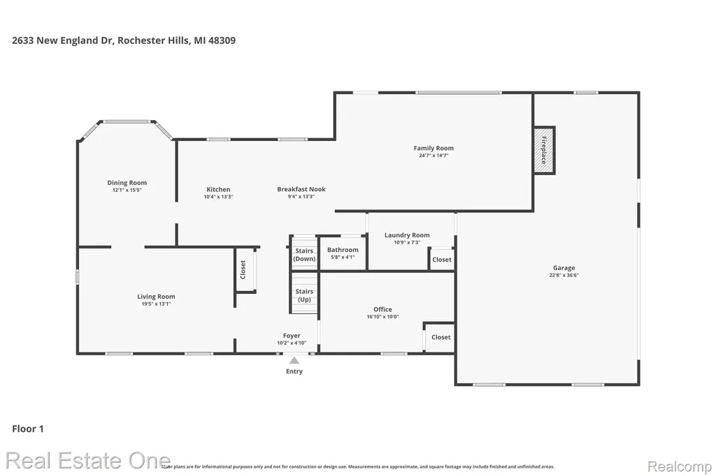 2633 New England Drive Rochester Hills City MI 48309