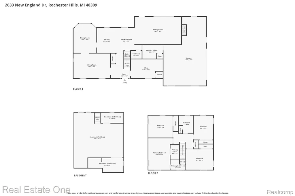 2633 New England Drive Rochester Hills City MI 48309