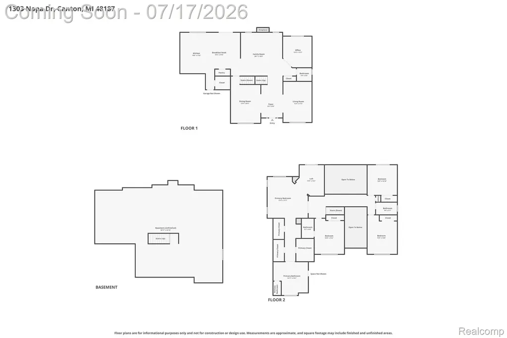 1303 Napa Drive Canton Charter Township MI 48187