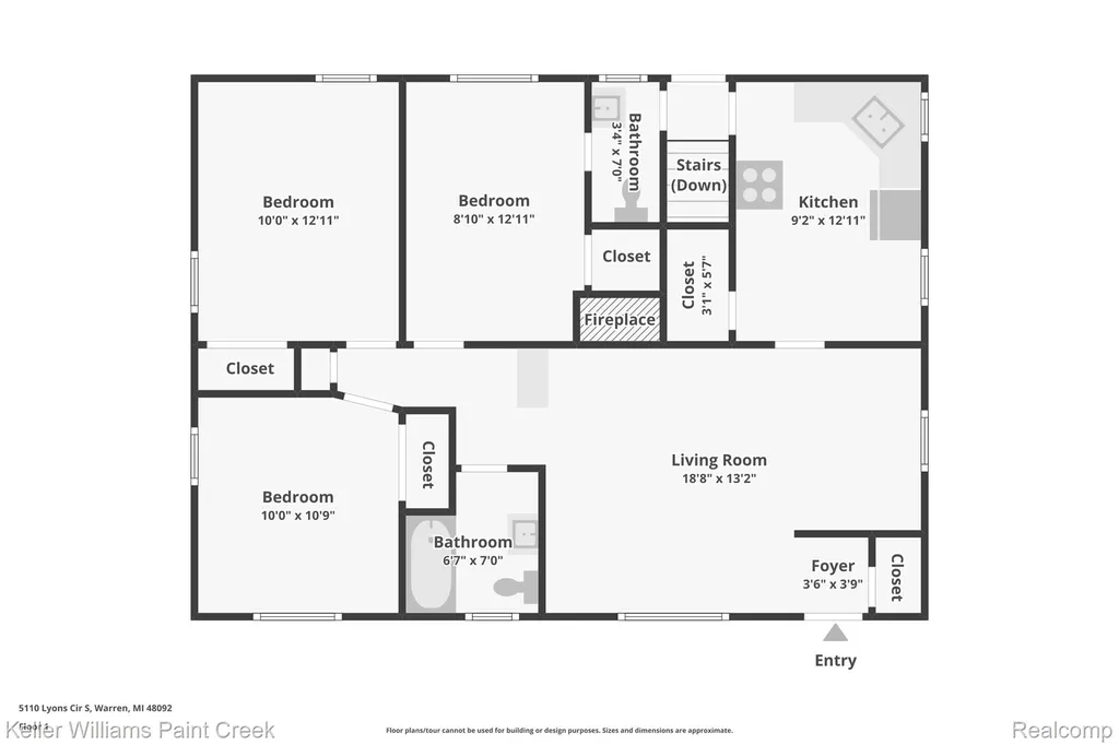 5110 Lyons Circle S Warren City MI 48092
