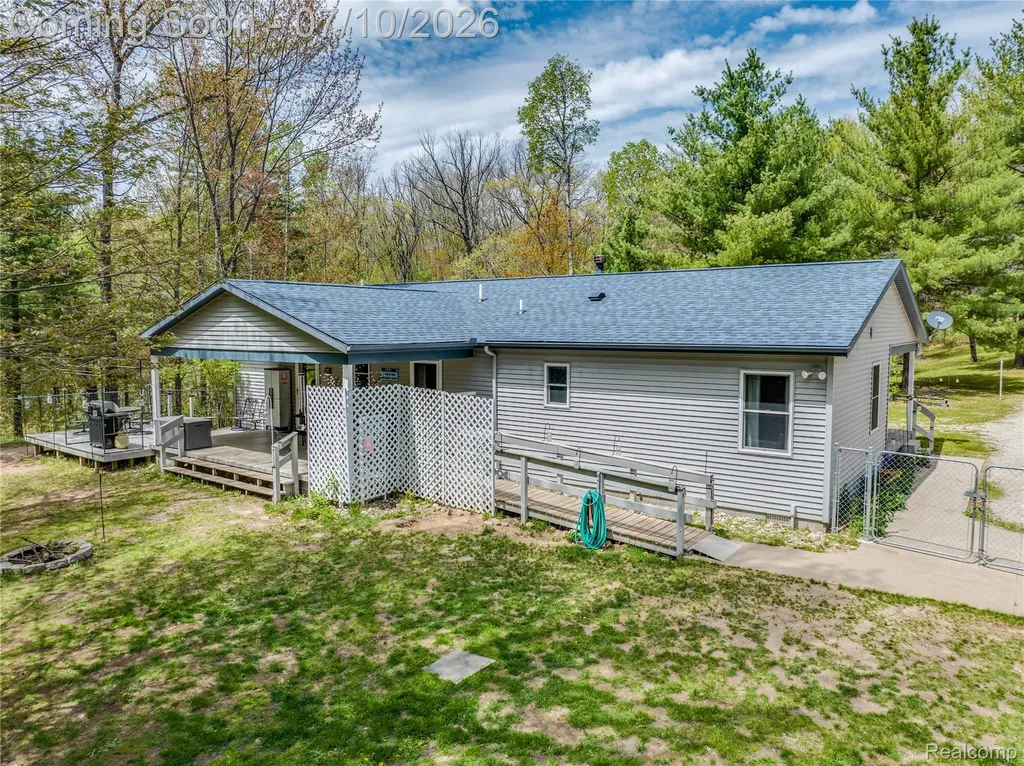 1829 W Scribner Road Klacking Township MI 48661