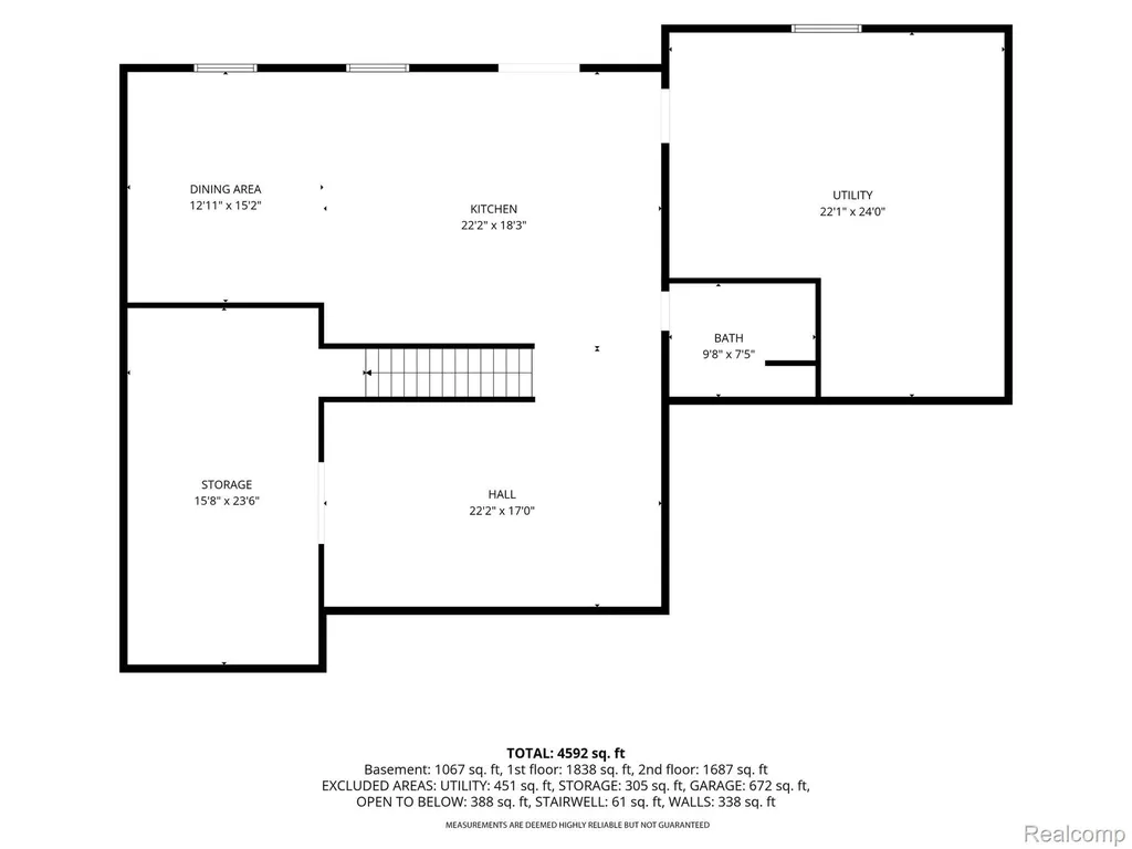 5532 Hartman Court Dexter Township MI 48130