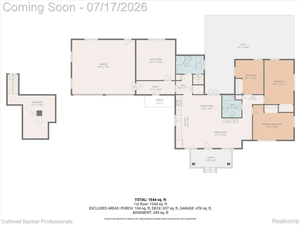 43 Hartley Street Lapeer City MI 48446