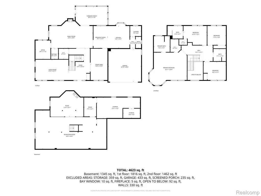 2463 Kimberly Fair Street Rochester Hills City MI 48309
