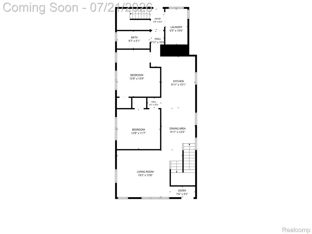 443 E Ferry Street Detroit City MI 48202