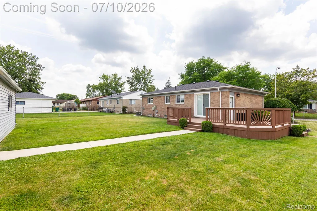 9807 Fairbanks Street Van Buren Charter Township MI 48111