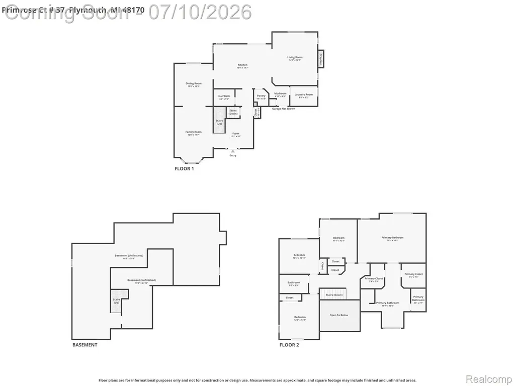 45698 Primrose Court Plymouth Charter Township MI 48170