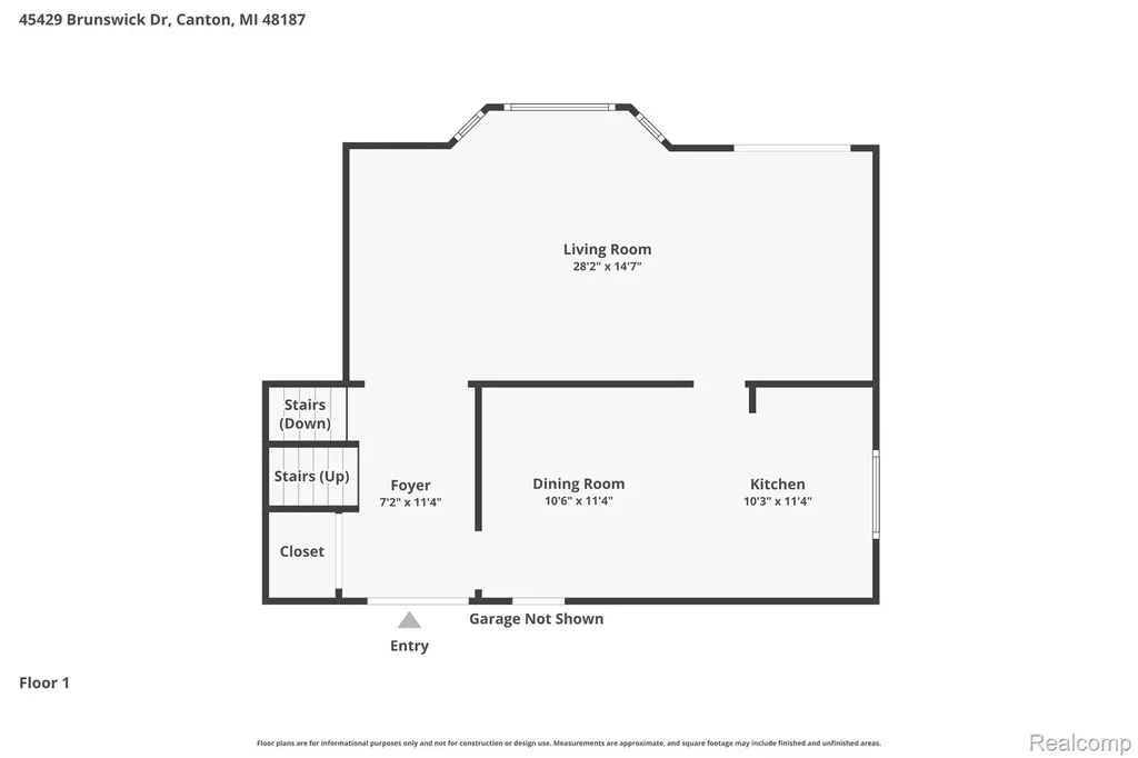45429 Brunswick Drive Canton Charter Township MI 48187