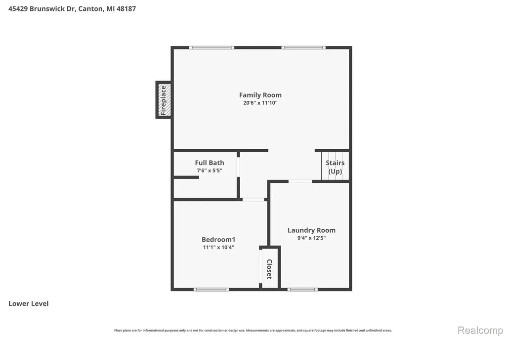 45429 Brunswick Drive Canton Charter Township MI 48187