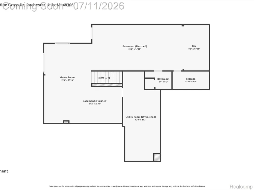1797 Blue Grass Drive Rochester Hills City MI 48306