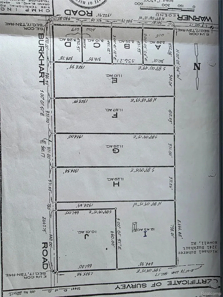 3581 N Burkhart Road Howell Township MI 48855