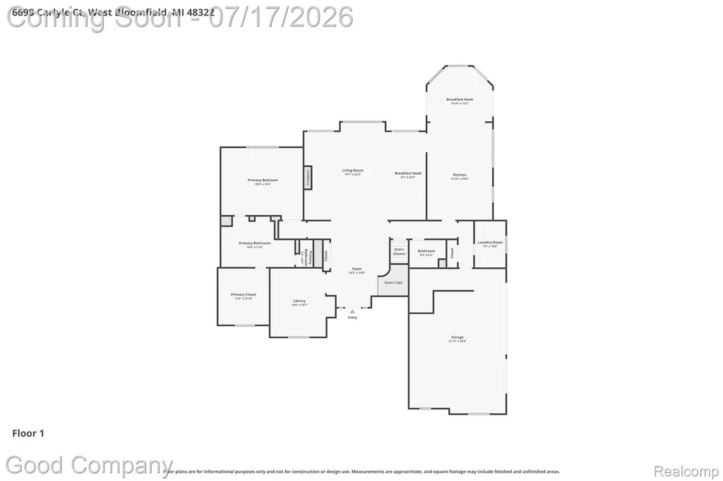 6698 Carlyle Court West Bloomfield Charter Township MI 48322