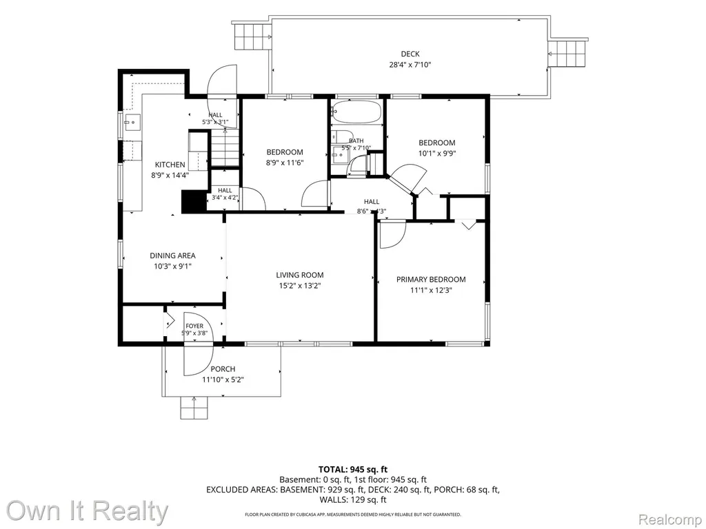 21300 Westhampton Street Oak Park City MI 48237