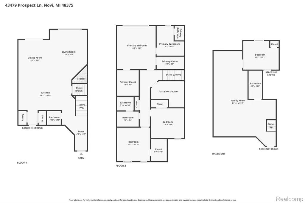 43479 Prospect Lane Novi City MI 48375