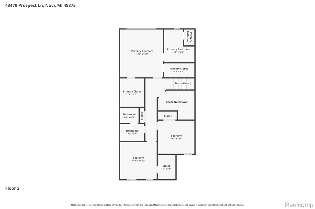 43479 Prospect Lane Novi City MI 48375