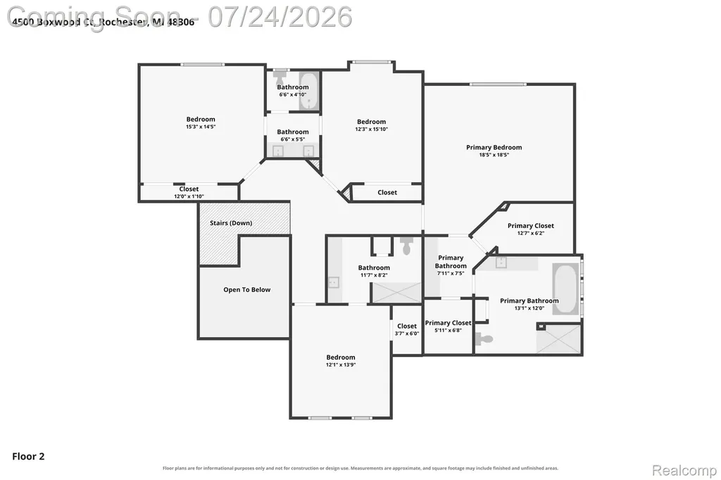 4500 Boxwood Court Oakland Charter Township MI 48306