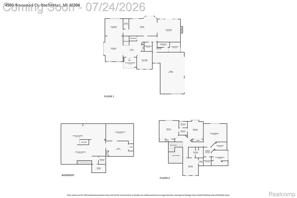 4500 Boxwood Court Oakland Charter Township MI 48306