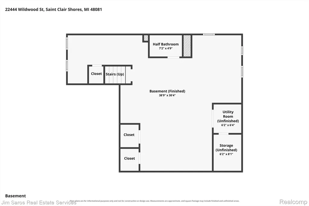22444 Wildwood Street St. Clair Shores City MI 48081