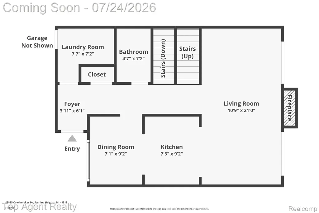 43835 Coachmaker Drive Sterling Heights City MI 48313