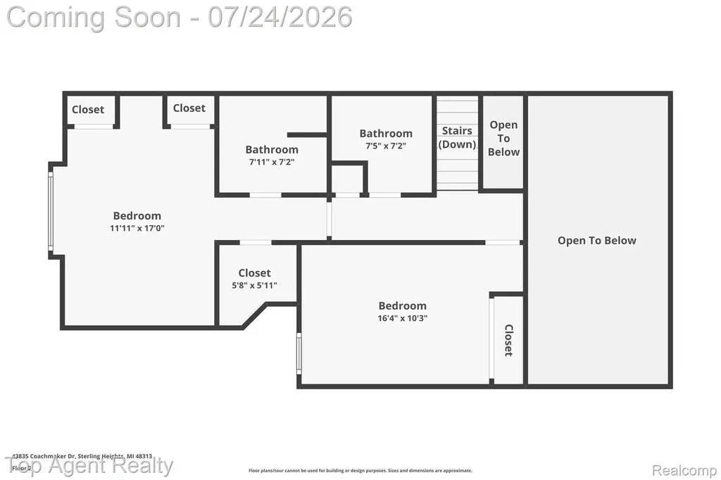 43835 Coachmaker Drive Sterling Heights City MI 48313