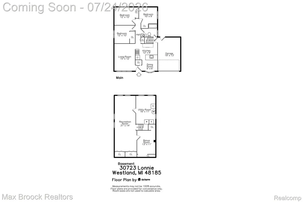 30723 Lonnie Boulevard Westland City MI 48185