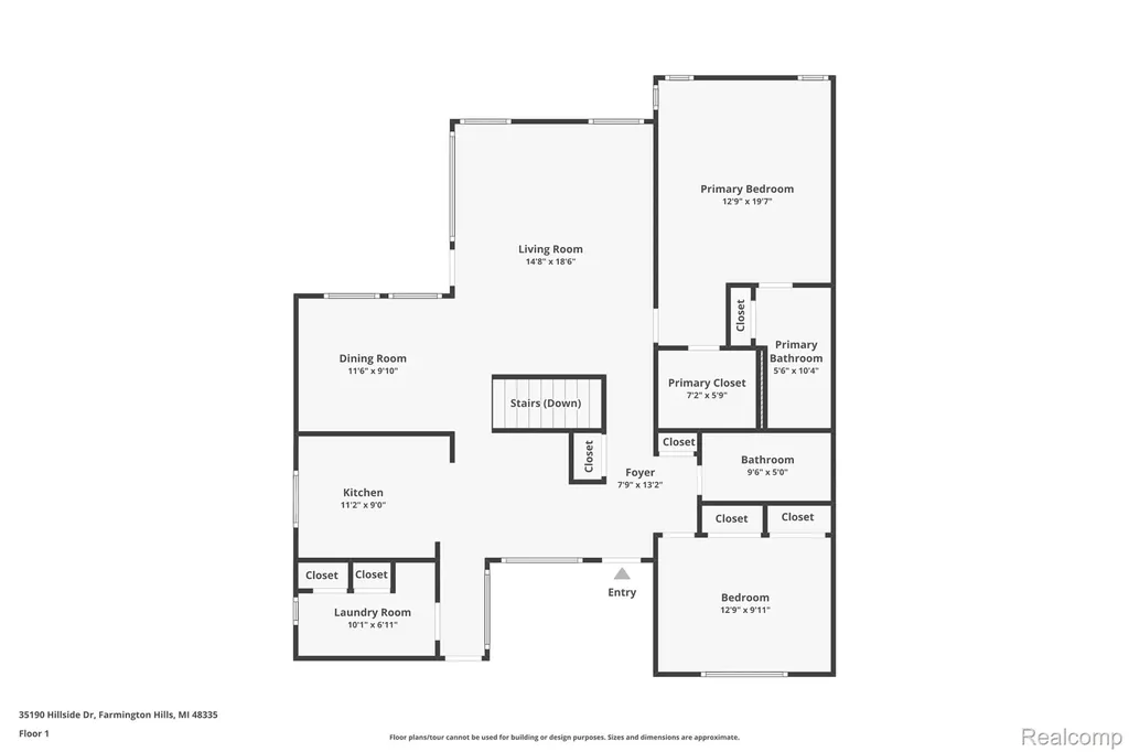 35190 Hillside Drive Farmington Hills City MI 48335
