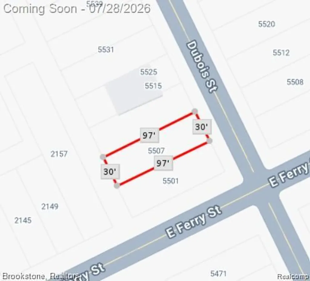 5507 Dubois Street Detroit City MI 48211