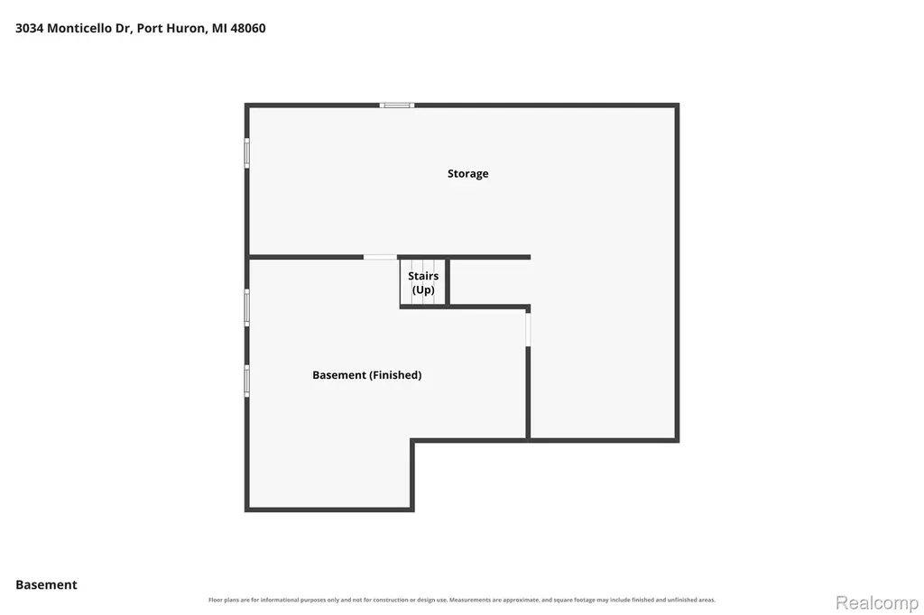 3034 Monticello Drive Port Huron City MI 48060