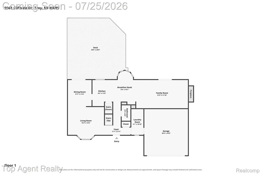 5963 Cliffside Drive Troy City MI 48085
