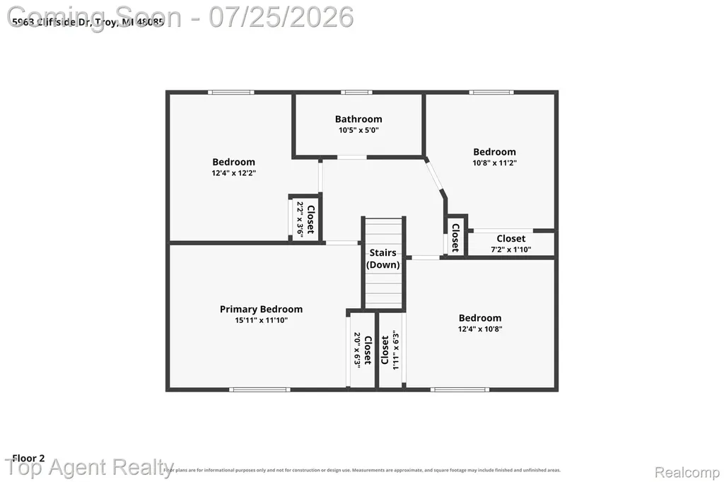 5963 Cliffside Drive Troy City MI 48085