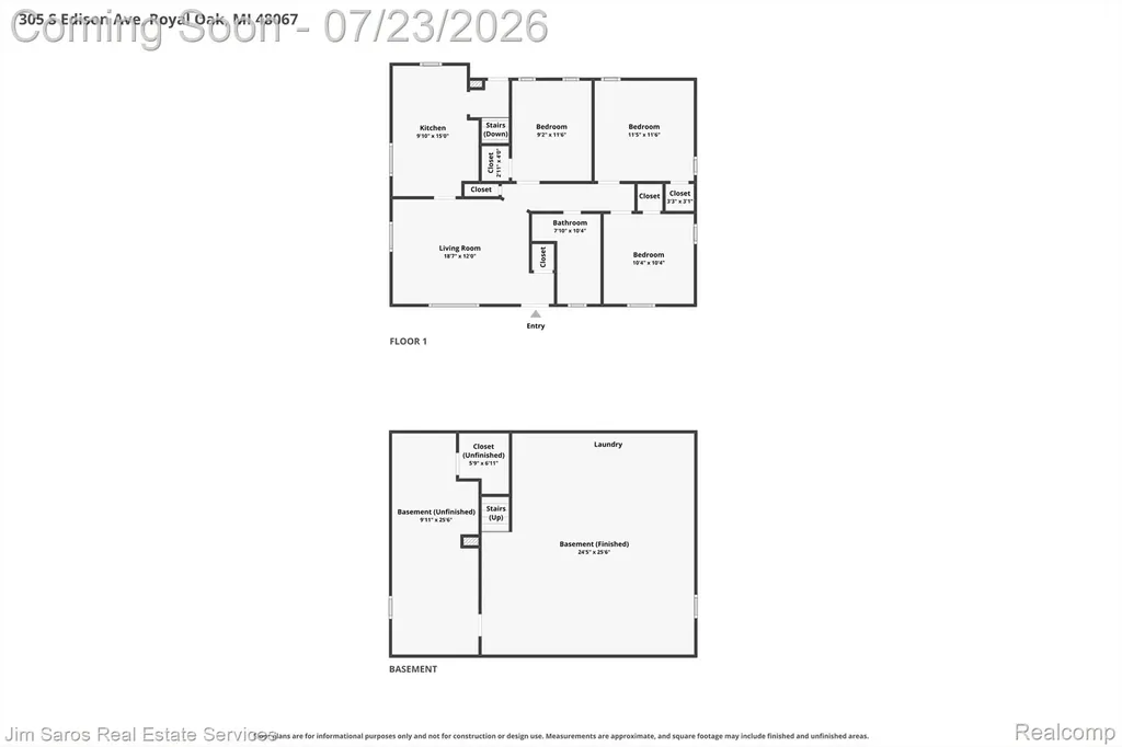 305 S Edison Avenue Royal Oak City MI 48067