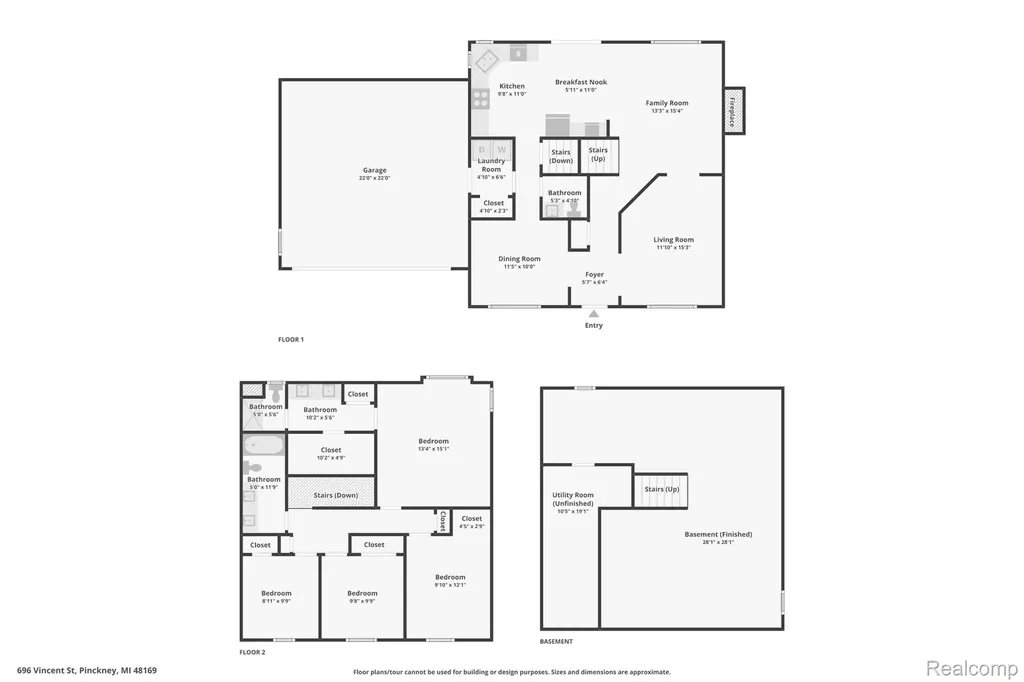696 Vincent Street Pinckney Village MI 48169