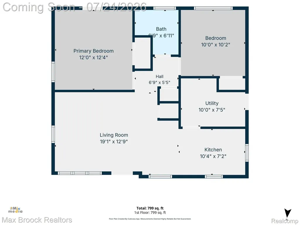10431 Corning Street Oak Park City MI 48237
