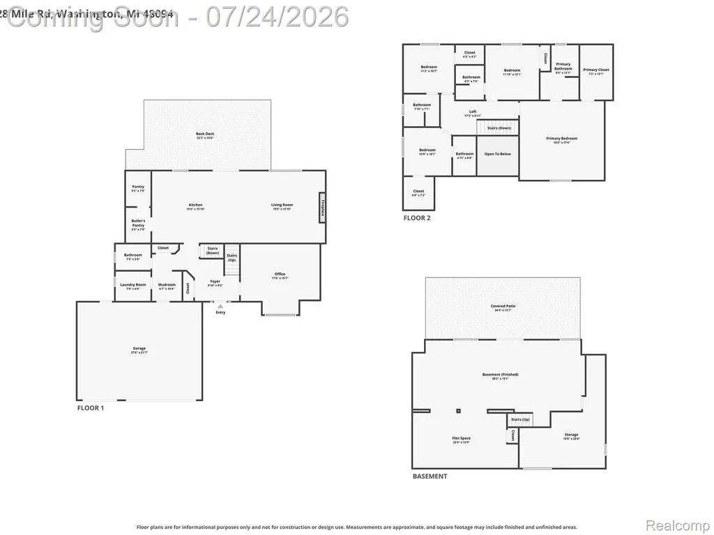 3007 28 Mile Road Washington Township MI 48094