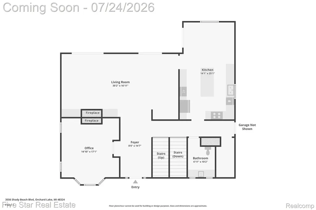 3556 Shady Beach Boulevard Orchard Lake Village City MI 48324