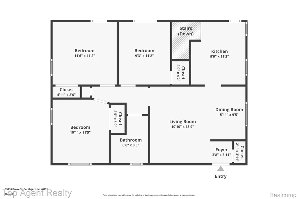 15110 Drake Street Southgate City MI 48195