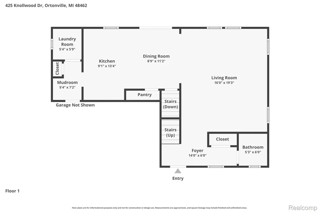 425 Knollwood Drive Brandon Charter Township MI 48462